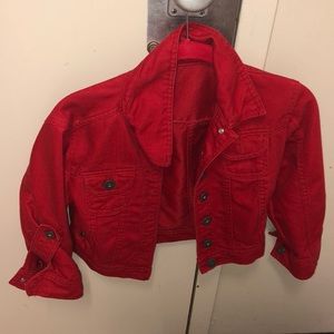 Cropped Red jacket ♥️